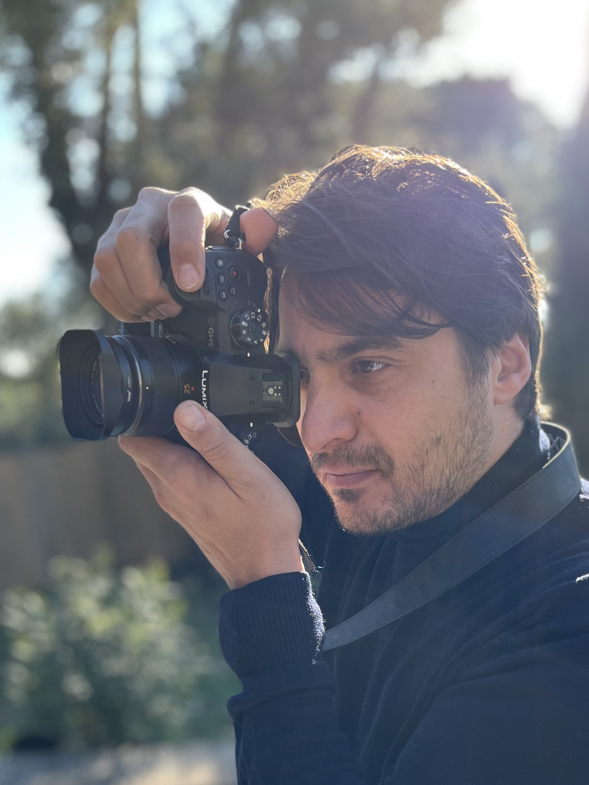 Nicolas Leblanc en séance photo